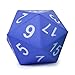 KESS Giant D20 Foam Dice Oversized 20Sided Dice for RPG and Collectors 6 Vibrant Colors Perfect for Outdoor Fun in Backyard Pool Beach Ages 6 Blue - Image 2