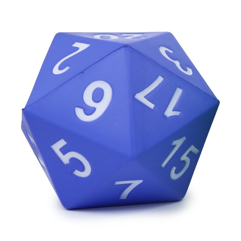 KESS Giant D20 Foam Dice Oversized 20Sided Dice for RPG and Collectors 6 Vibrant Colors Perfect for Outdoor Fun in Backyard Pool Beach Ages 6 Blue - Image 3
