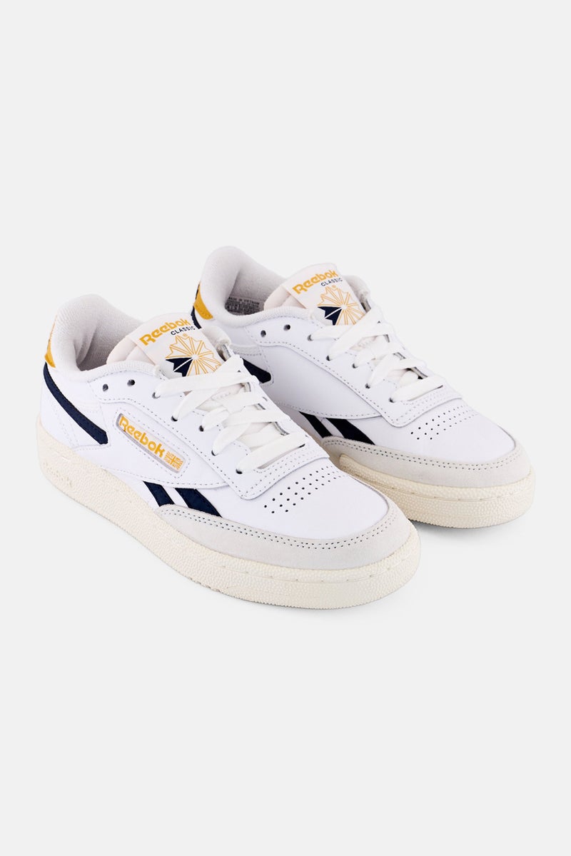 Reebok Kids Boys Club C Revenge Lace Up Tennis Shoes, White  - Image 1