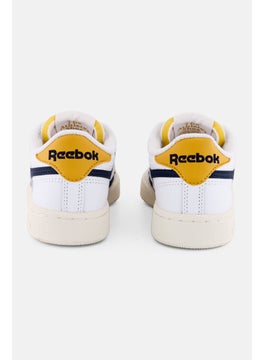 Reebok Kids Boys Club C Revenge Lace Up Tennis Shoes, White  - Image 4