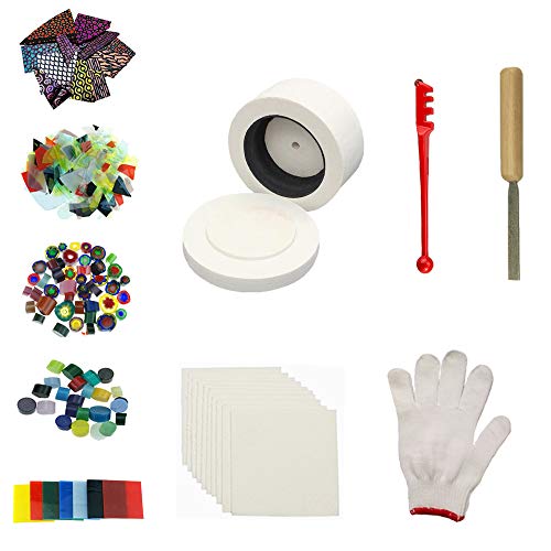 Love Charm Small Microwave Kiln Kits 10pcs Set Glass Fusing for Jewelry Making Tools - Image 1