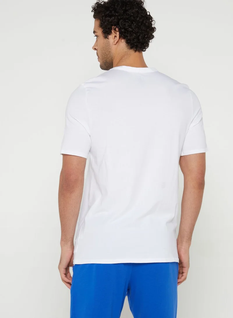 CALVIN KLEIN Logo Crew Neck T-Shirt