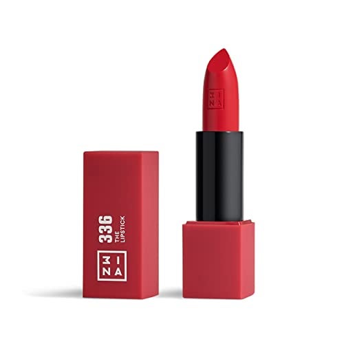 3INA The Lipstick Moisturizing Lipstick for Women SemiMatte Satin Finish with 5Hour Long Wear Highly Pigmented and Comfortable 336016 oz - Image 2