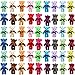 Haconba 54 Pack 47 Inch Mini Teddy Bears Stuffed Animals Cute Soft Small Plush Bears Toy for DIY Keychain Birthday Wedding Christmas Easter Valentine Party 18 Colors - Image 2