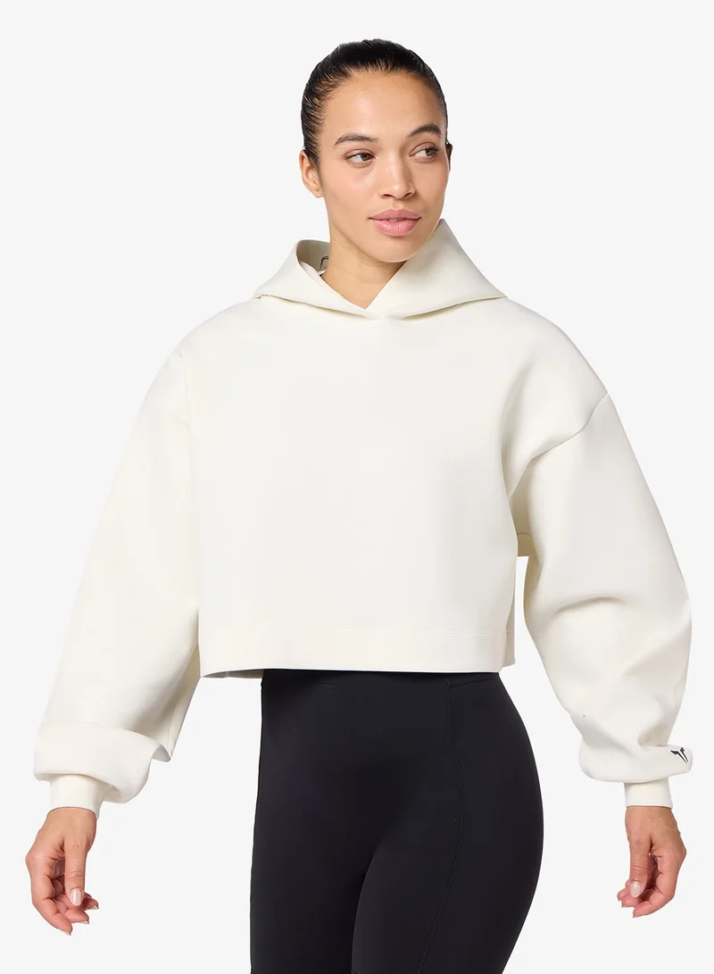 سكوات وولف هودي قصير فضفاض