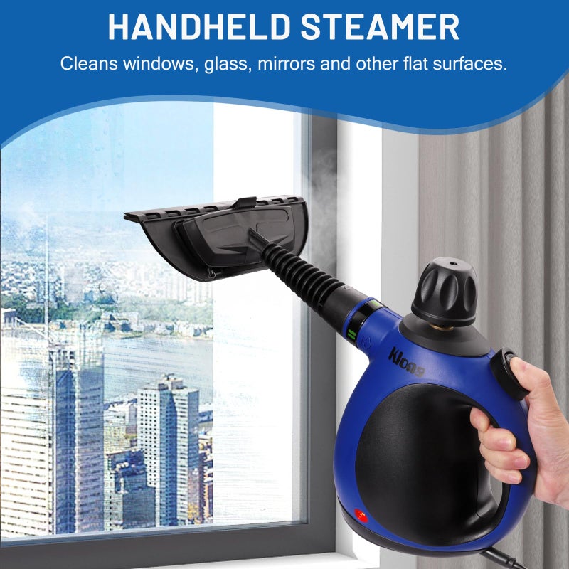 KLONA Steam Cleaner, Multi-Purpose Handheld with 10 Accessories for Removing Steam Cleaner for All Dirt, Upholstery Furniture, Sofa, Tiles, Floor,Car, Window, Bathroom,Upholstery - Image 5