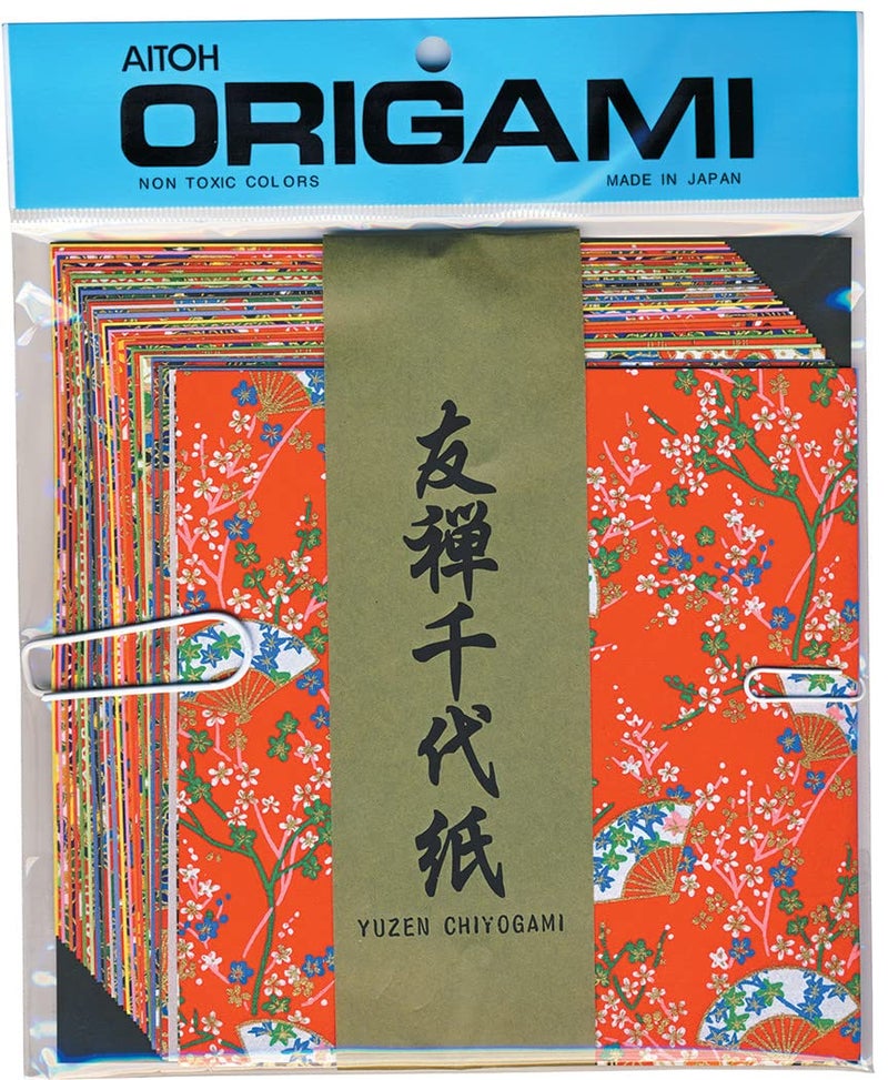 Aitoh Yuzen Chiyogami LARGE Set of 40 Sheets - Image 5