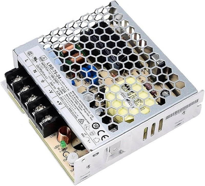LRS 75 24 Power Supply 24V 3 2A 75W Single Output High Efficiency Industrial Automation - Image 4