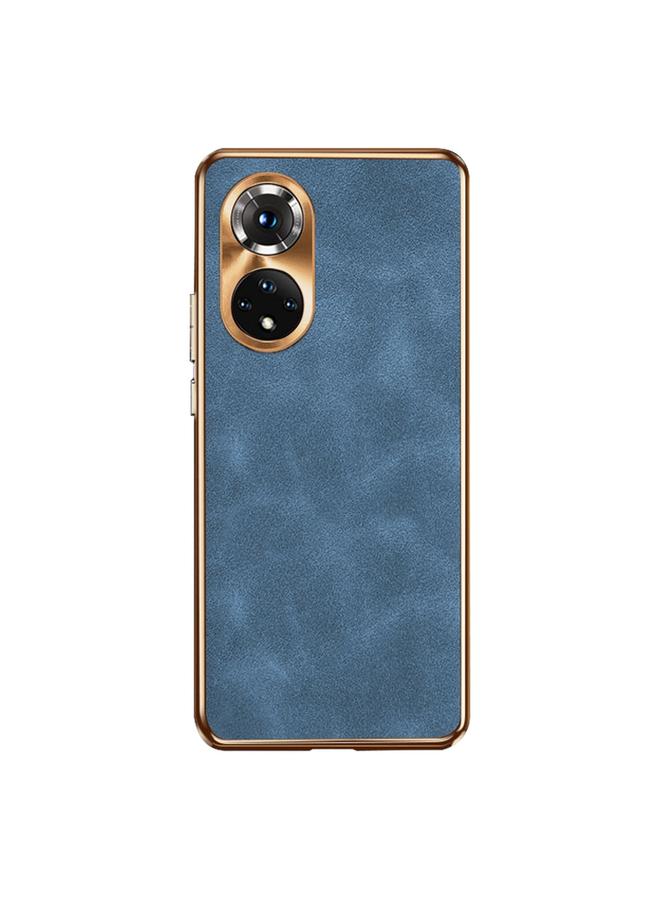 اس-توب جراب لهاتف Honor 50 Pro مصنوع من جلد الحمل الكهربائي - Image 1