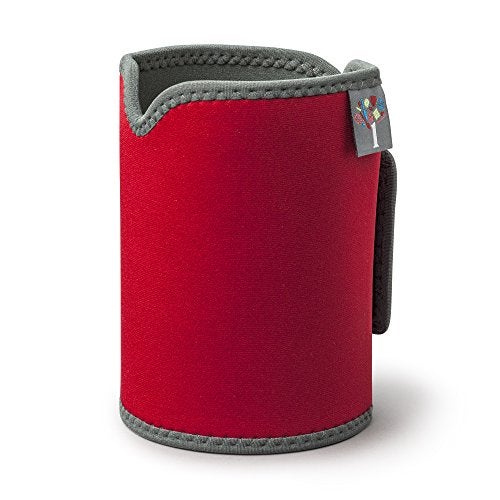 Zeal C125R Insulated Cafetiere Coffee Pot Jacket. Removable with Valcro Fastening. 12 Cup-Red, Neoprene - Image 1