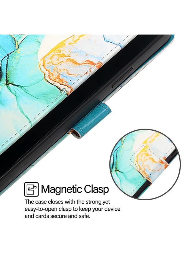 S-TOP Case For Realme GT 7 Pro PT003 Marble Pattern Flip Leather Phone Case - Image 4