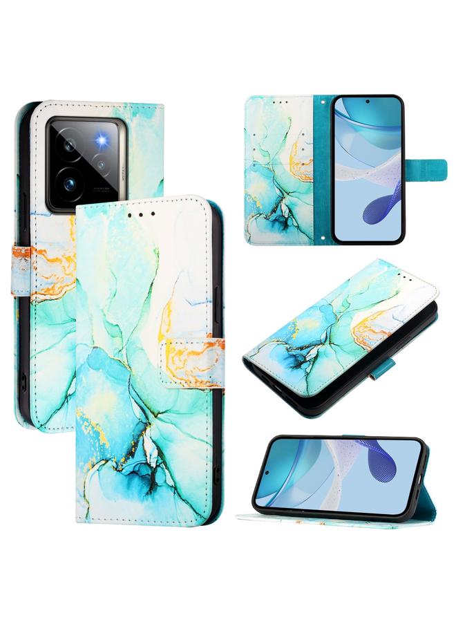 S-TOP Case For Realme GT 7 Pro PT003 Marble Pattern Flip Leather Phone Case - Image 1