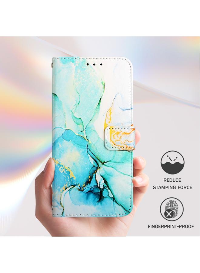 S-TOP Case For Realme GT 7 Pro PT003 Marble Pattern Flip Leather Phone Case - Image 5
