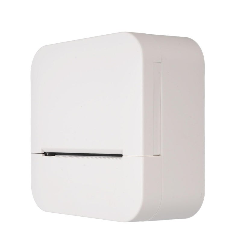 Mini Thermal Sticker Printer Bluetooth Portable Label Maker For Journal Memo Notes Photo Study White - Image 3