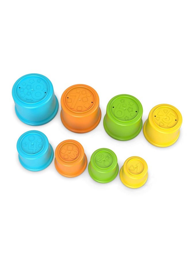 Fisher-Price Fisher-Price Plastic Stacking Cups ( Multicolor )  - Image 3
