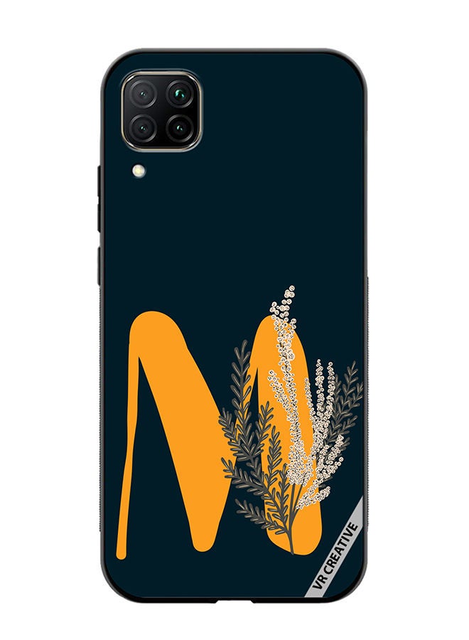 VR CREATIVE Protective Case Cover For Huawei Nova 7i/P40 Lite Alphabet M(113) Design Multicolour - Image 1