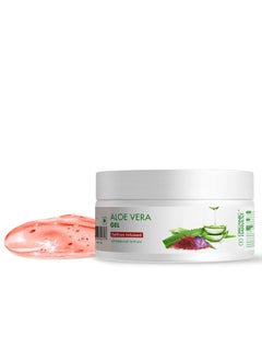 Organic Harvest Gel with Saffron Extract Multi-purpose Aloe Vera Gel for Face and Hair For All Skin & Hair Types| 100% Certified Organic Sulphate & Paraben Free 200ml  - Image 1