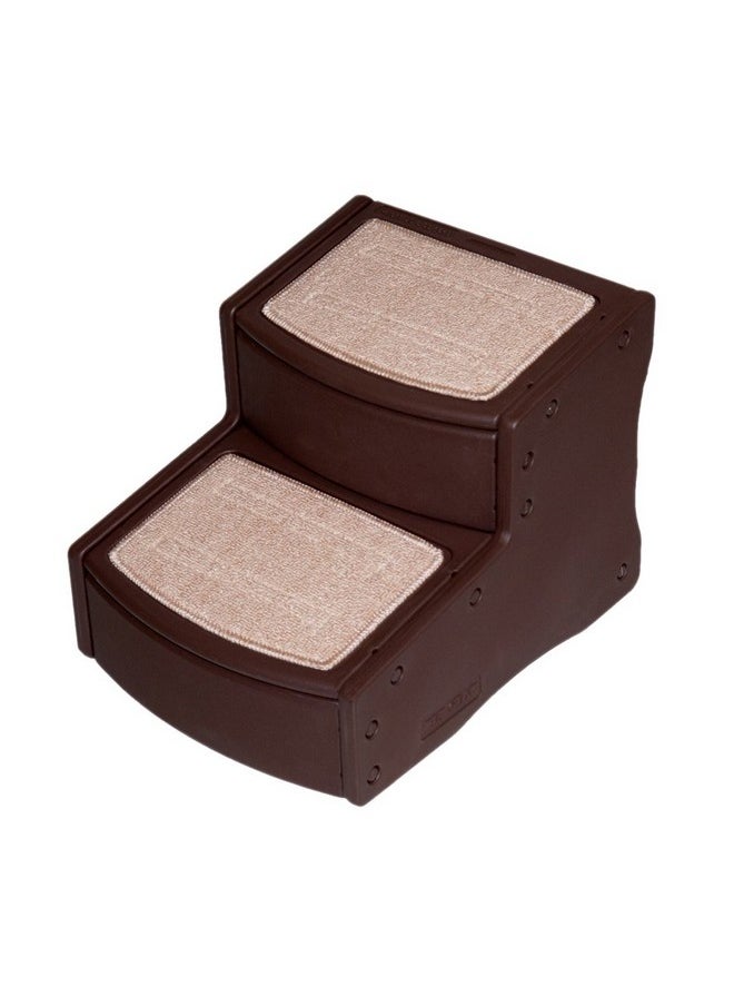 Pet Gear Pet Gear Easy Step II Pet Stairs, 2 Step for Cats/Dogs up to 75-pounds, Portable, Removable Washable Carpet Tread, No Tools Required, Available in 4 Colors  - Image 2