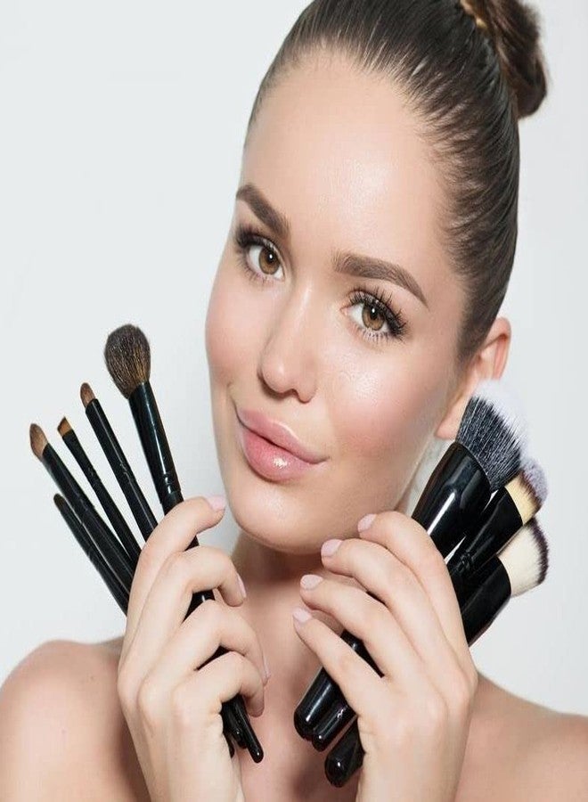 Sunaina Makeup Brush Set Makeup Brush eye, Setting brush For Foundation, Eye makeup Professional Party Makeup Brush for womens (Pack of 12 Pcs) - Image 5