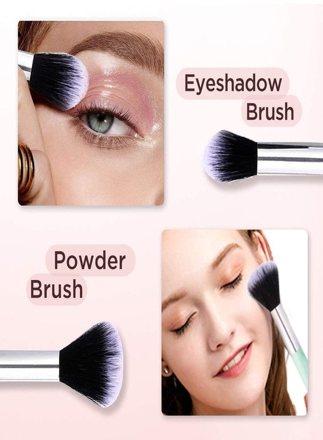 Sunaina Makeup Brush Set Makeup Brush eye, Setting brush For Foundation, Eye makeup Professional Party Makeup Brush for womens (Pack of 12 Pcs) - Image 4