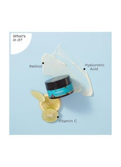 PILGRIM Retinol Under Eye Cream with Vitamin C And Hyaluronic Acid 30 Grams  - Image 3