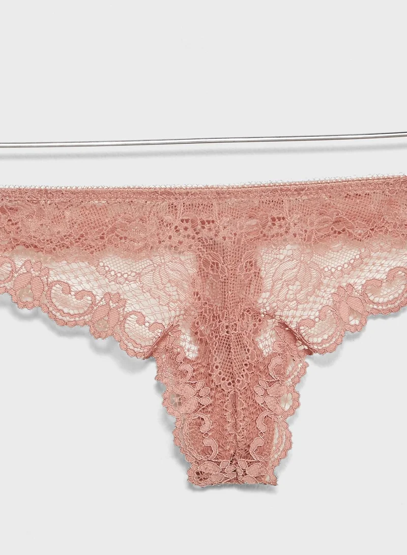 TOPSHOP Lace Thong