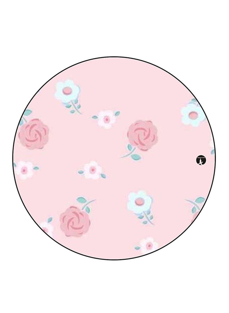 RKN Flowers Printed Mouse Pad  Multicolour