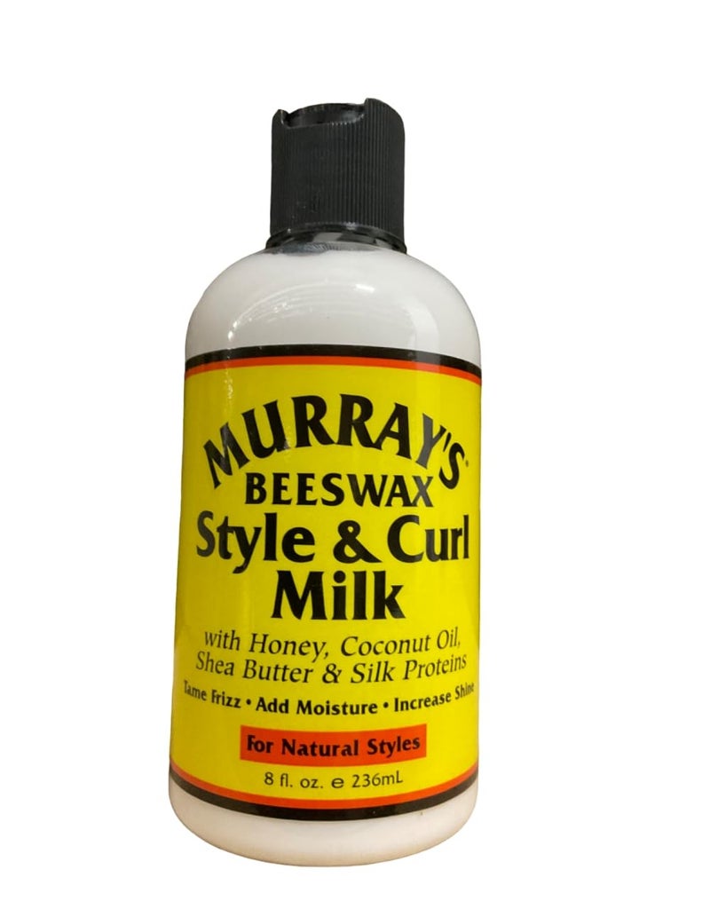 Murray's Beeswax Style-Curl Milk Ultra Rich Styling Cream 8 Oz. - Image 2