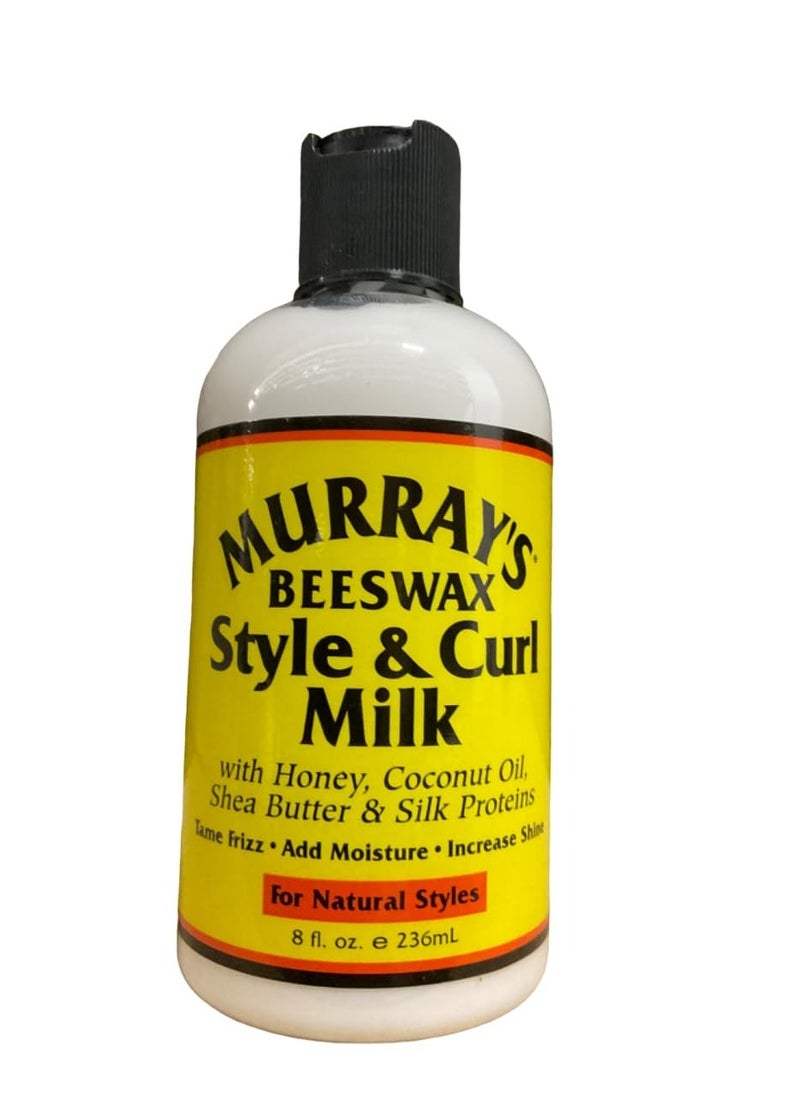 Murray's Beeswax Style-Curl Milk Ultra Rich Styling Cream 8 Oz. - pzsku/ZAB7FE710C3A603BDC66DZ/45/_/1738578341/0a63a345-dcad-4601-8703-95016af865d4