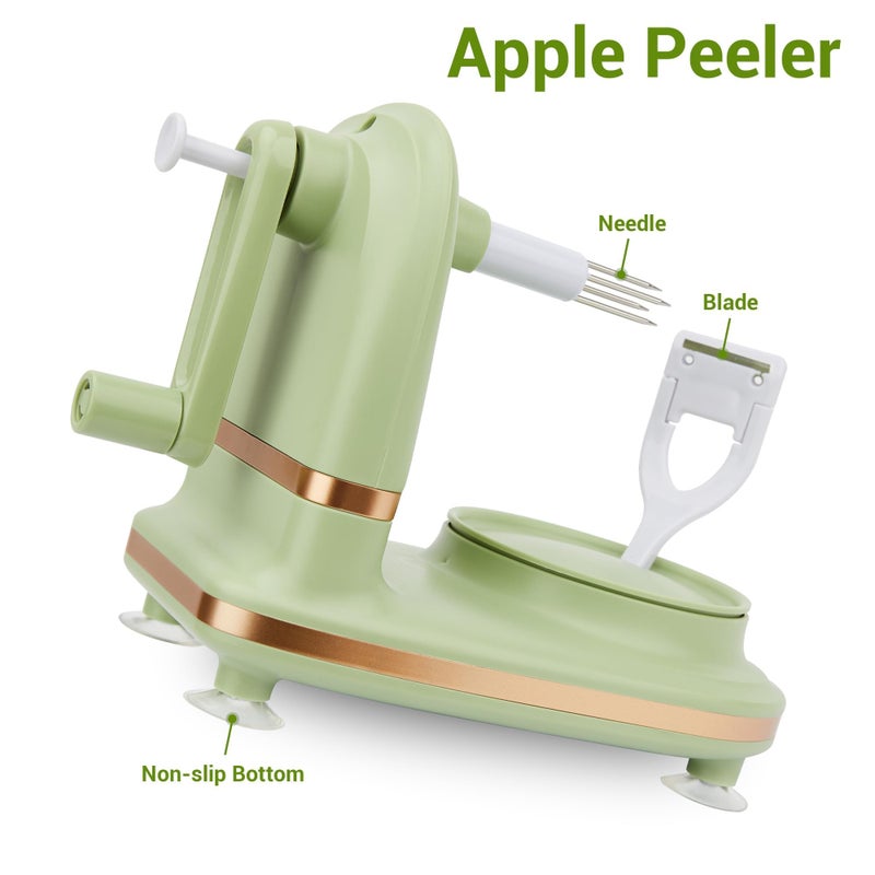 Dormercy Apple Peeler, 8 Wedges Apple Peeler Slicer Corer, Apple Slicer, Stainless Steel Blades - Image 4