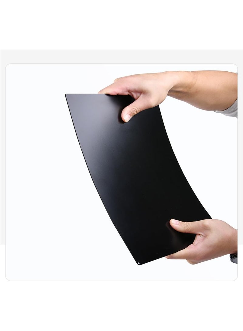 Eckek  Tabletop Chalkboard Signs with Base Stand - Carbon Steel Menu Chalkboard Stand, Message Board for Shop, Restaurant, Home Decoration - Image 4