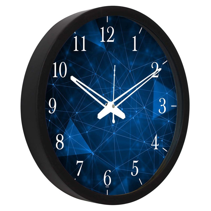 Kazlin Wall Clock 12 Silent Quartz Decorative Latest Analog Wall Clock for Living Room Classic Battery Operated Round Easy to Read for BedroomOfficeSchoolHomeOfficeRoomKitchen Navy - Image 2