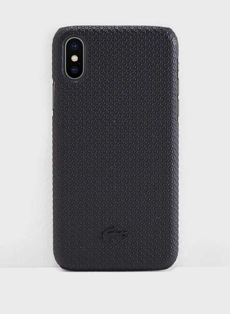 LACOSTE iPhone X Leather Case