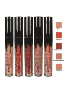 Technic Cashmere Matte Lip Cream Stripped 5ml  - Image 5