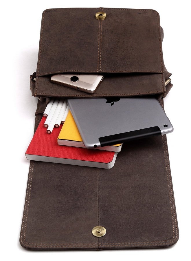 WildHorn Genuine Leather Sling Bag for Men | Minimalist, Spacious & Durable | Flap Closure | Adjustable Strap | 1-Year Warranty - Image 4