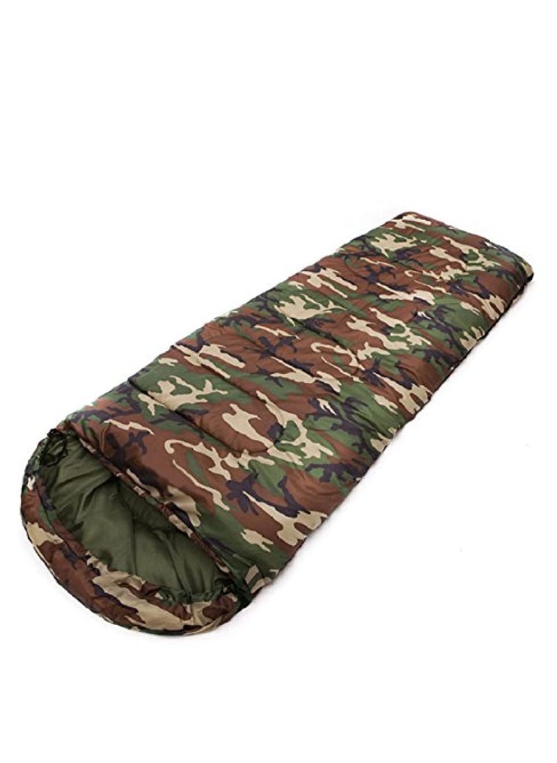 Cool Baby COOLBABY Adult Ultralight Camping Sleeping Bag Waterproof All-Season Compatible Camo Design (6.5 Feet)  - Image 1