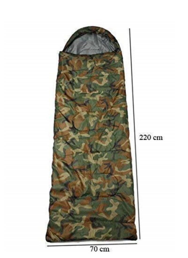 Cool Baby COOLBABY Adult Ultralight Camping Sleeping Bag Waterproof All-Season Compatible Camo Design (6.5 Feet)  - Image 2