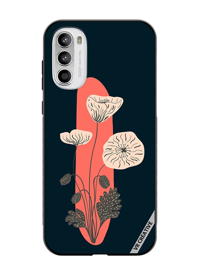 VR CREATIVE Protective Case Cover For Motorola Moto G82 Alphabet I Design Multicolour - Image 1