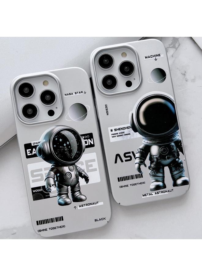 S-TOP Case For iPhone 14 Skin Feel Pattern PC Phone Case - Image 3