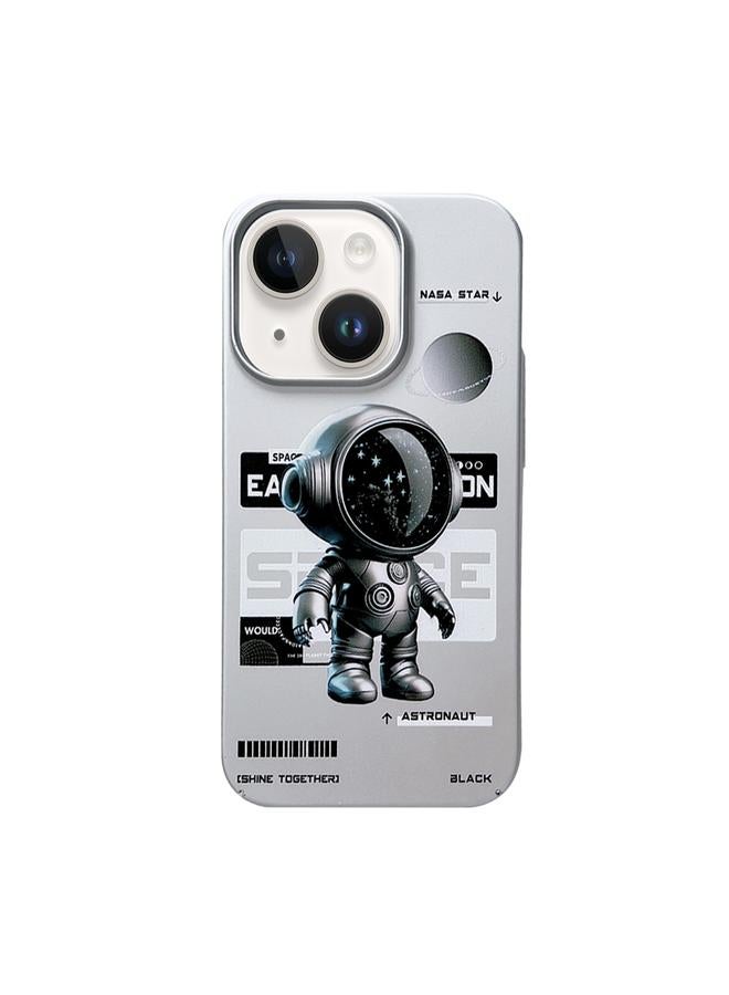 S-TOP Case For iPhone 14 Skin Feel Pattern PC Phone Case - Image 1