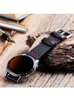 Vagave Genuine Leather Band 20MM 22MM 24MM Fossil Diesel Lacoste Casio Armani Tissot Nacar Classic Watch Band Leather Strap  - Image 2