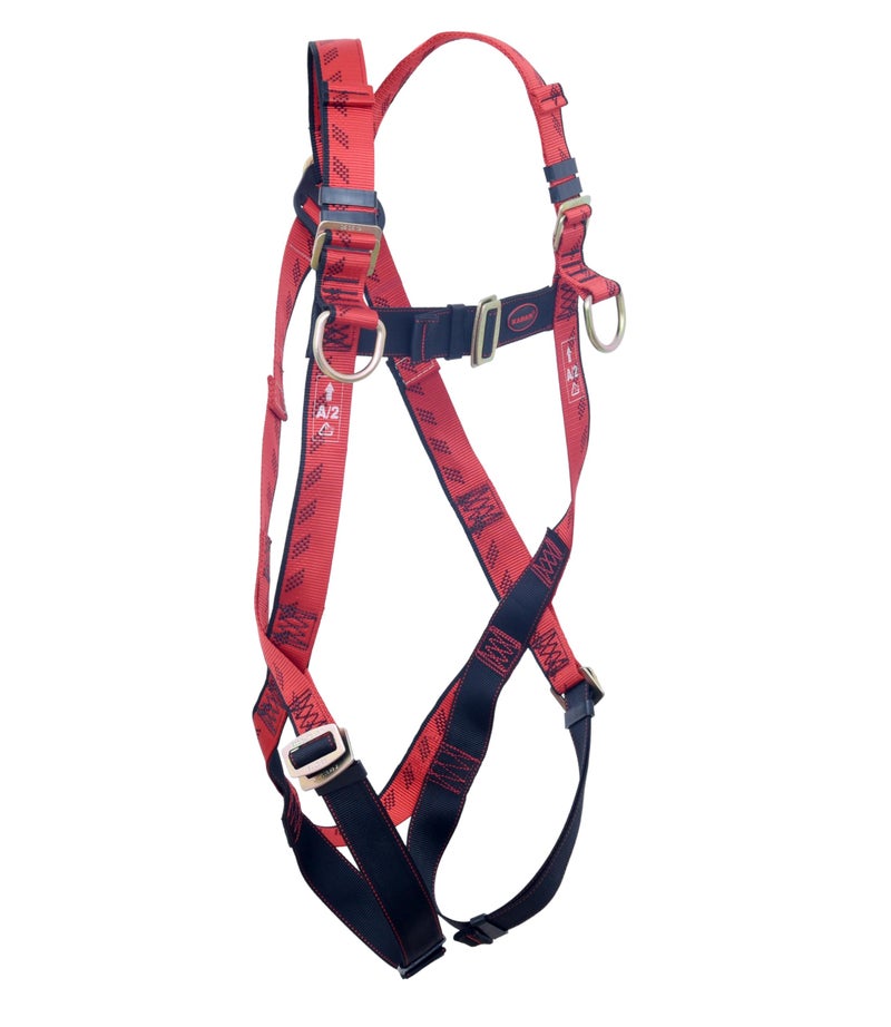 Karam Full Body Safety Harness for Tower Climbing (Class L) | Construction Harness & Fall Protection Gear with Adjustable Straps | EN Certified | PN18 - Image 1