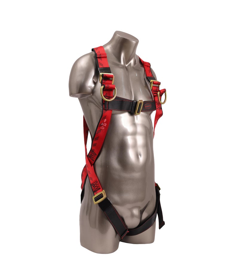 Karam Full Body Safety Harness for Tower Climbing (Class L) | Construction Harness & Fall Protection Gear with Adjustable Straps | EN Certified | PN18 - Image 2