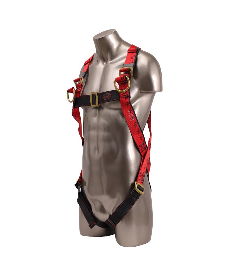 Karam Full Body Safety Harness for Tower Climbing (Class L) | Construction Harness & Fall Protection Gear with Adjustable Straps | EN Certified | PN18 - Image 3