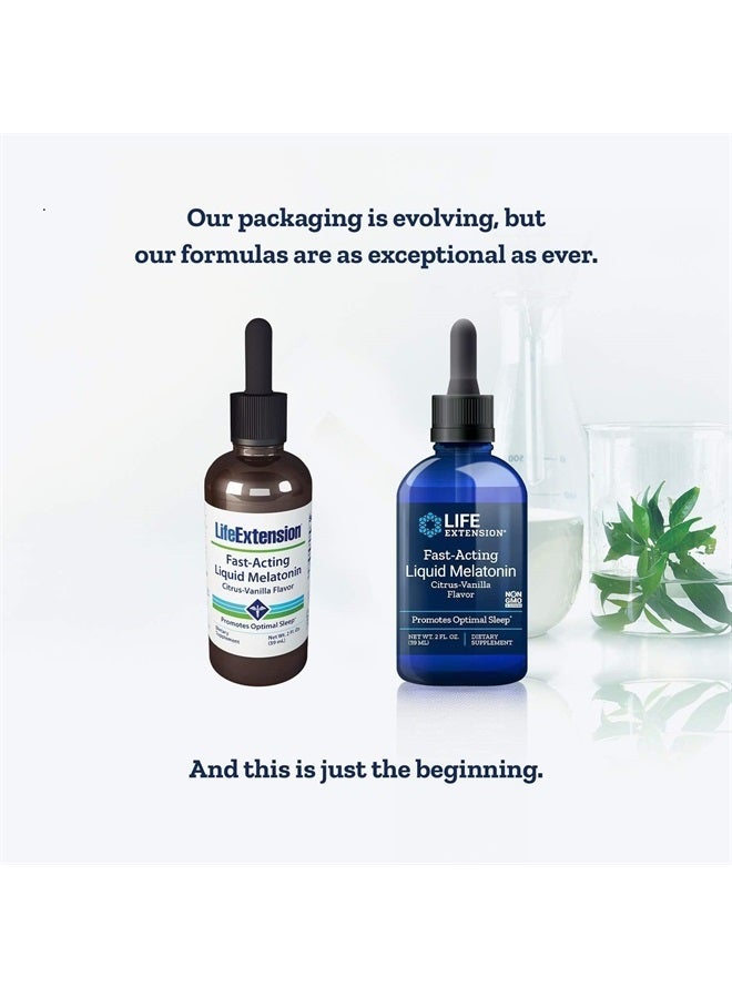 Life Extension Liquid Melatonin Natural Citrus-Vanilla Flavor by Life Extension - 3mg- 2 Bottles - Image 4