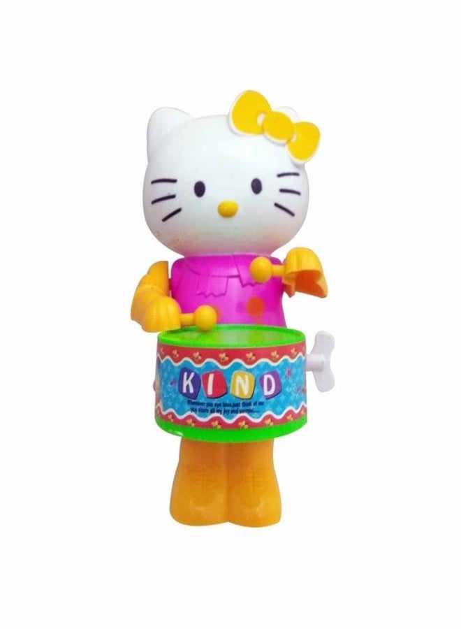 ROSEFAIR Cute Drummer Toy with Drumming and Dancing Action for Kids Baby Rattle Toys Set Toddler Kids Key-Operated Toys Kids (DUCK-BLUE-CAT-PAC-03) - Image 4