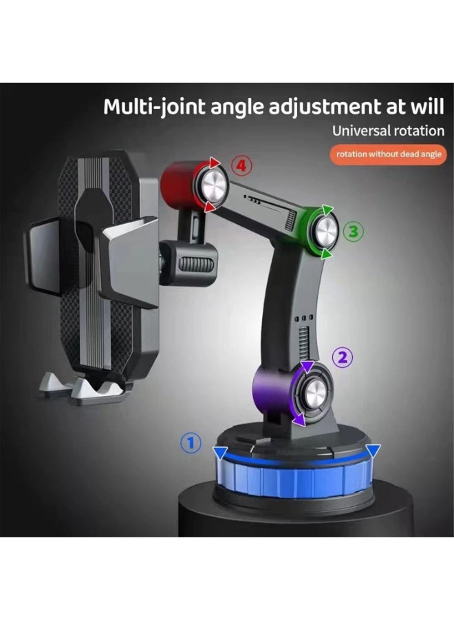 Car Phone Holder, 360 Degree Rotation Adjustable Dashboard Windshield Phone Holder - Image 3