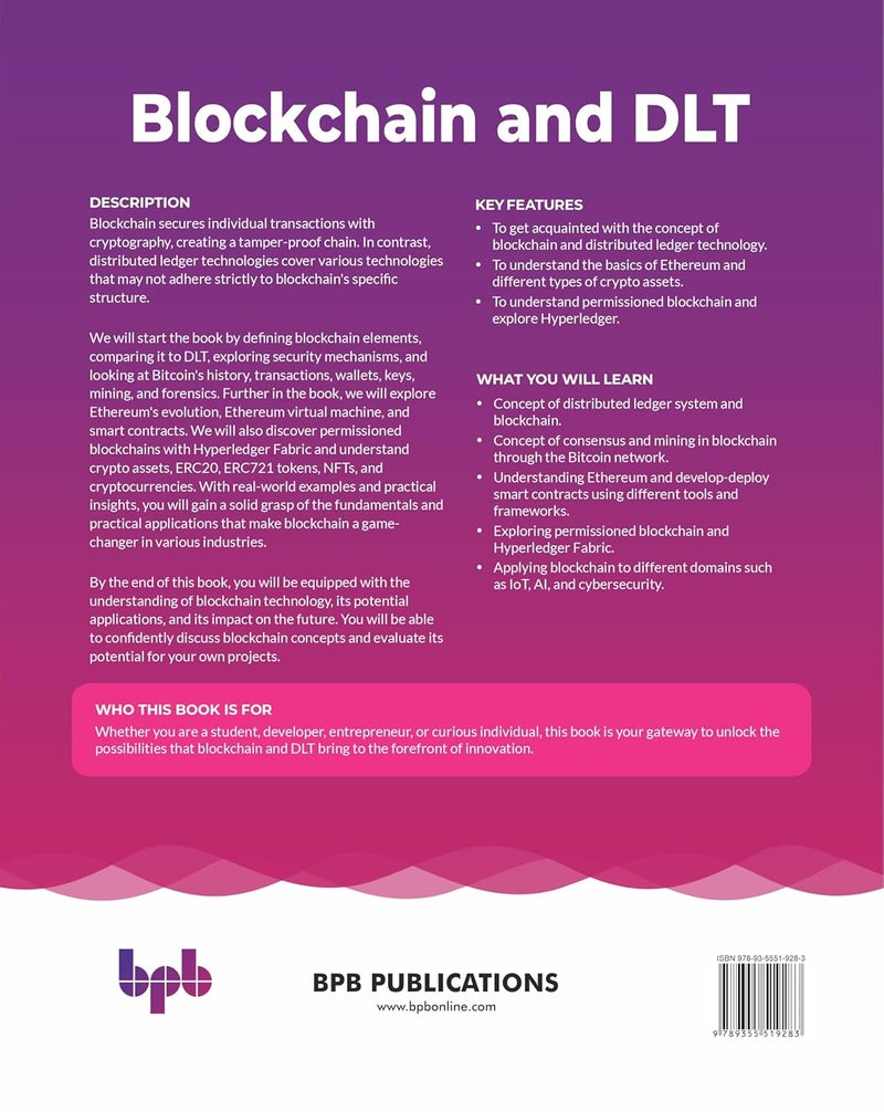 Blockchain and DLT: A comprehensive guide to getting started with blockchain and Web3 - Image 2