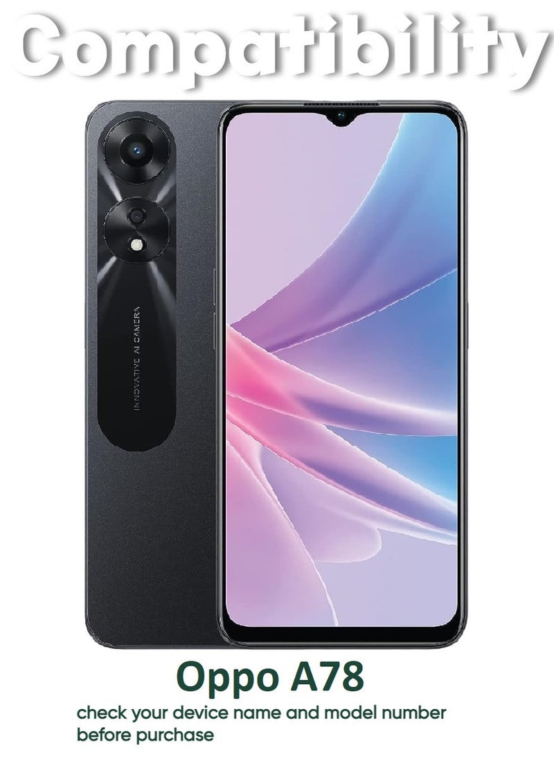 ACLIX Antistatic ESD Dustproof Premium Quality High Definition Tempered Glass Screen Protector Designed For Oppo A78 - Image 3