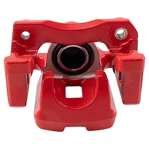 TRQ Rear Performance Brake Caliper Set Red Compatible with 2007-2012 Lexus ES350 2008-2012 Toyota Avalon 2007-2011 Camry - Image 4